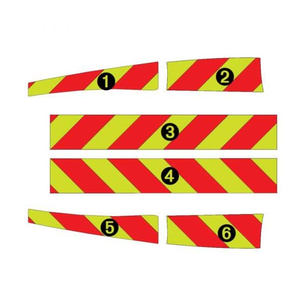 Kit Jaune-Rouge Partiel – PEUGEOT Boxer H2 (2007-2013) – Image 2